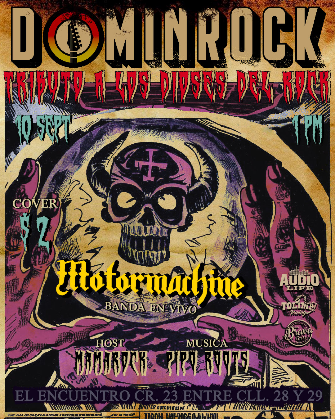 Event Poster — Dominrock